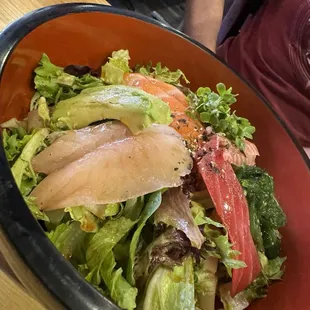 Sashimi Salad
