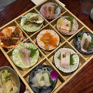 Omakase platter