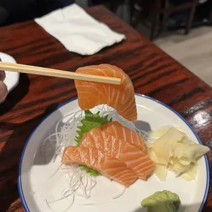 Salmon Sashimi