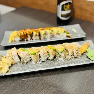 sushi and sashimi, food, sashimi, sushi