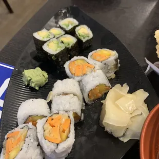 Hamachi Avocado Rolls