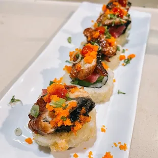 Sushi Chef Linh's specialty roll