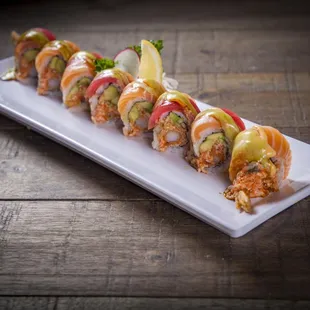 food, sushi and sashimi