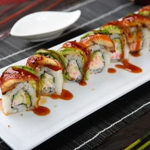 food, sushi and sashimi