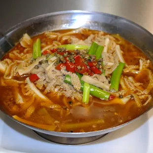 Beef Tripe hot n spicy broth