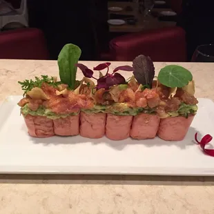 Special roll created by the Chef