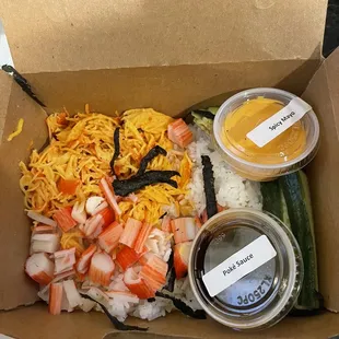 Make Build Your Own Bowl to go!