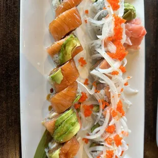 Left: Smooth Heat Roll Right: Alaskan Snow Roll