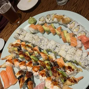 the sushi was delicious, i would definitely recommend