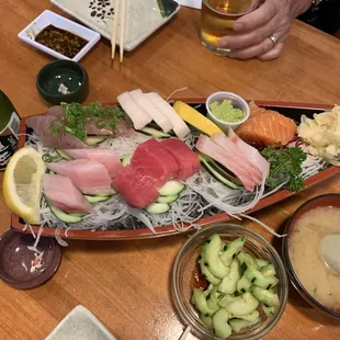 Sashimi Platter $39.95