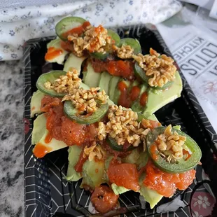 food, sushi and sashimi, sushi, sashimi