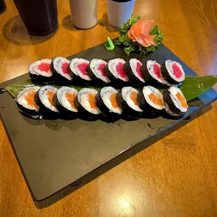 Tuna Roll and Salmon Roll