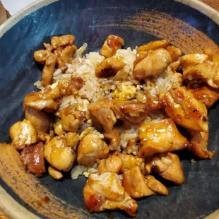 Chicken fried rice bowl