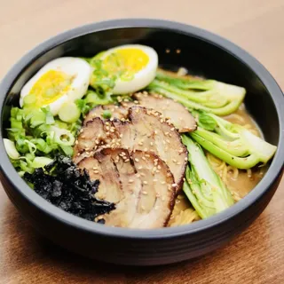 Pork Belly Ramen Noodle Soup