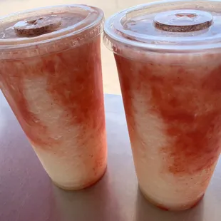 Piñoneada: Pineapple smoothie with Chamoy  and Tajín