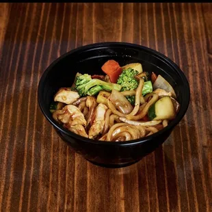Yaki udon chicken ( steak or shrimp option too)