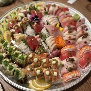 sashimi, sushi and sashimi, sushi, food