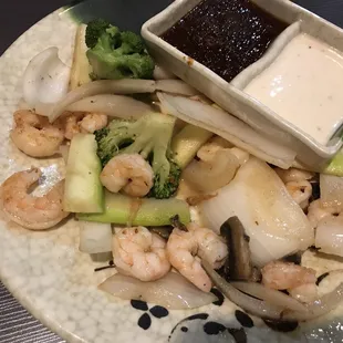 shrimp and broccoli