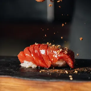 food, sushi and sashimi