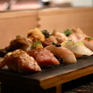 food, sushi and sashimi, sushi, sashimi