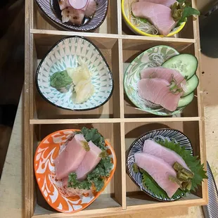 Yellowtail Sashimi Dinner