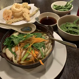 Vegetable Tempura Udon