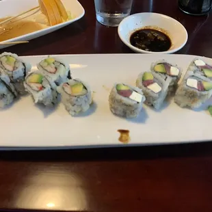 California Roll and Chicago Roll