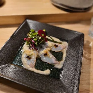 Omakase- Hirame Sashimi
