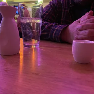 Complimentary saki