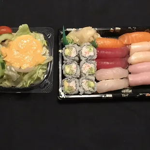 Sushi Deluxe dinner