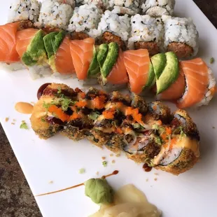 Double Salmon Roll