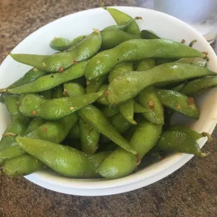 Garlic Butter Edamame