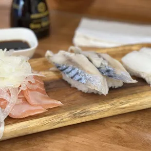 Nigir - Salmon, Saba, Ika