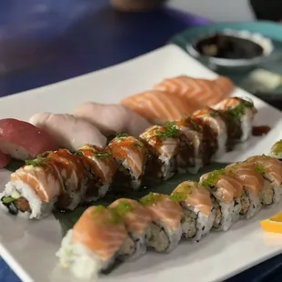 sushi, food, sushi and sashimi, sashimi