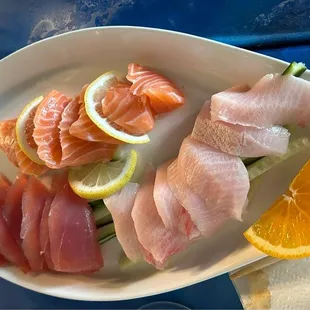 Sashimi platter