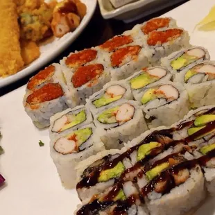 Shrimp Tempura Appetizer &amp; 3 Roll Lunch Special