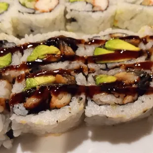 Eel and Avocado Roll