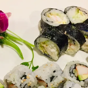 sushi and sashimi, sushi, sashimi, food