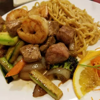 E11. Hibachi Steak & Shrimp