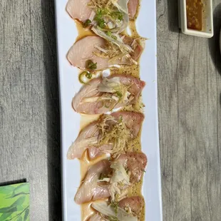 Yellowtail Crudo
