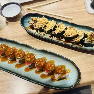 sushi and sashimi, food, sashimi, sushi