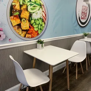 the interior of a sushi restaurant