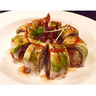 African spider roll. So good!