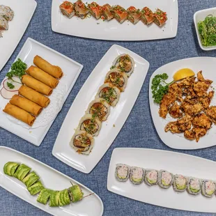 sushi and sashimi