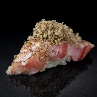 Aged Bluefin Fatty Tuna with Truffle.