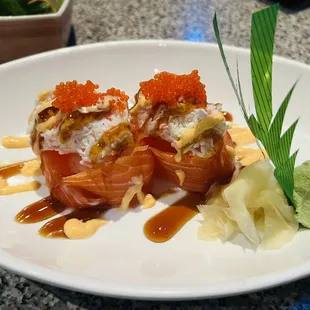 Sushi 2 Piece Salmon Lovers