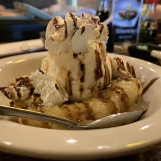 Deep Fried Banana Split