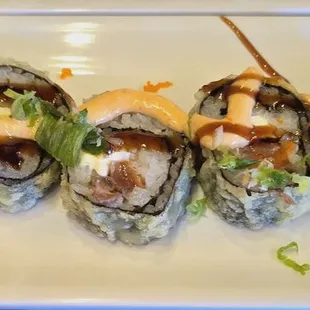 Godzilla roll.