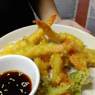 Shrimp tempura