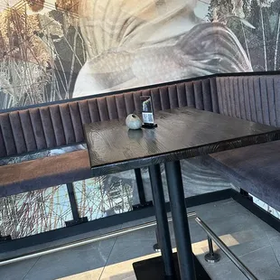 Inside seating